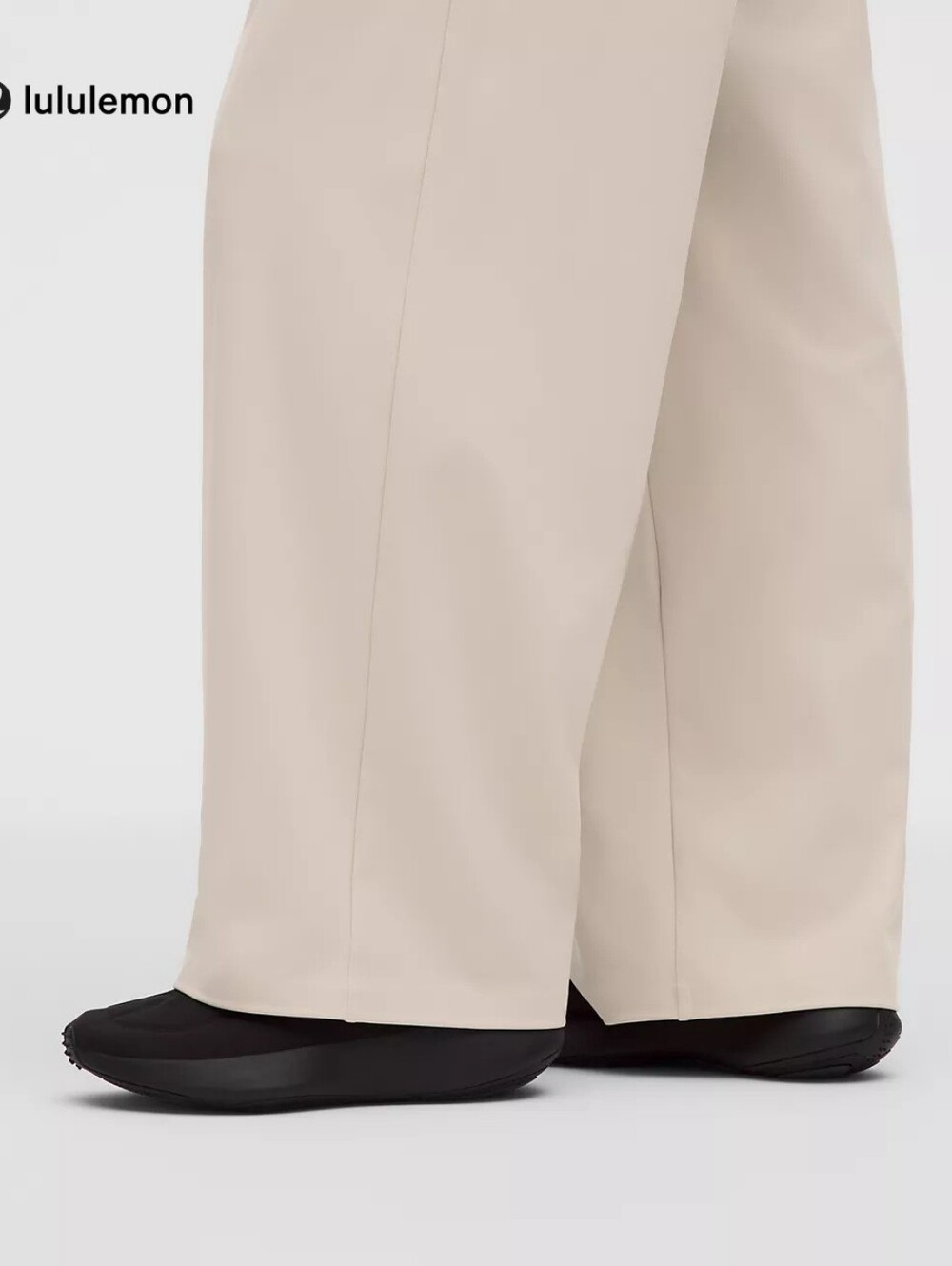 LULULEMON DAYDRIFT HIGH RISE WIDE LEG TROUSER - SHORT | WOMEN'S | COLOR SAND - Picture 8 of 11